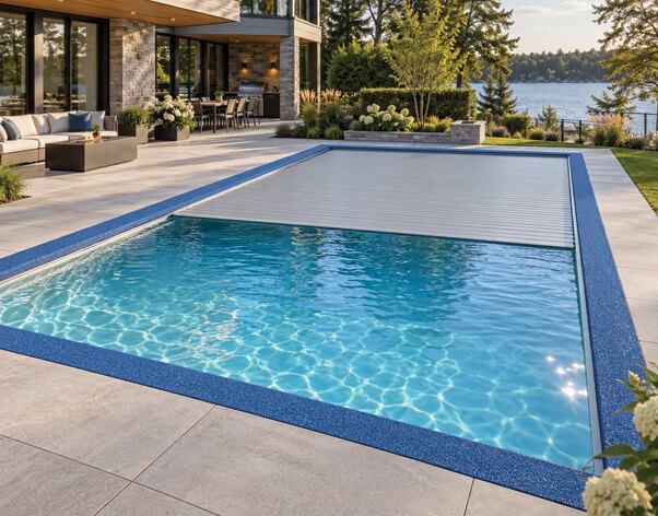 Automatic pool cover