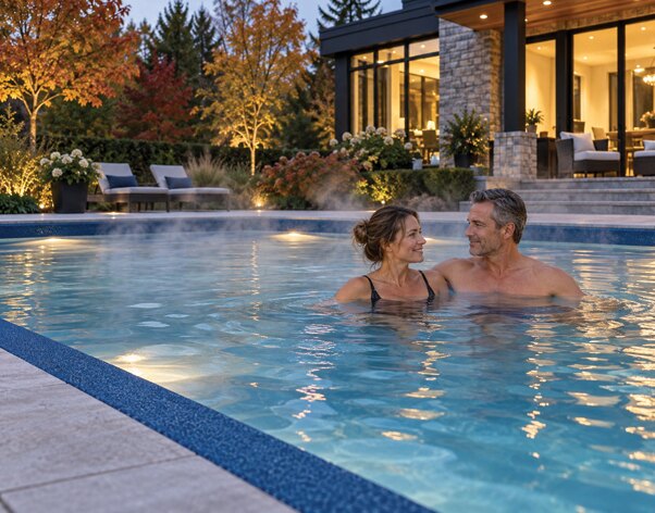 Heated pool